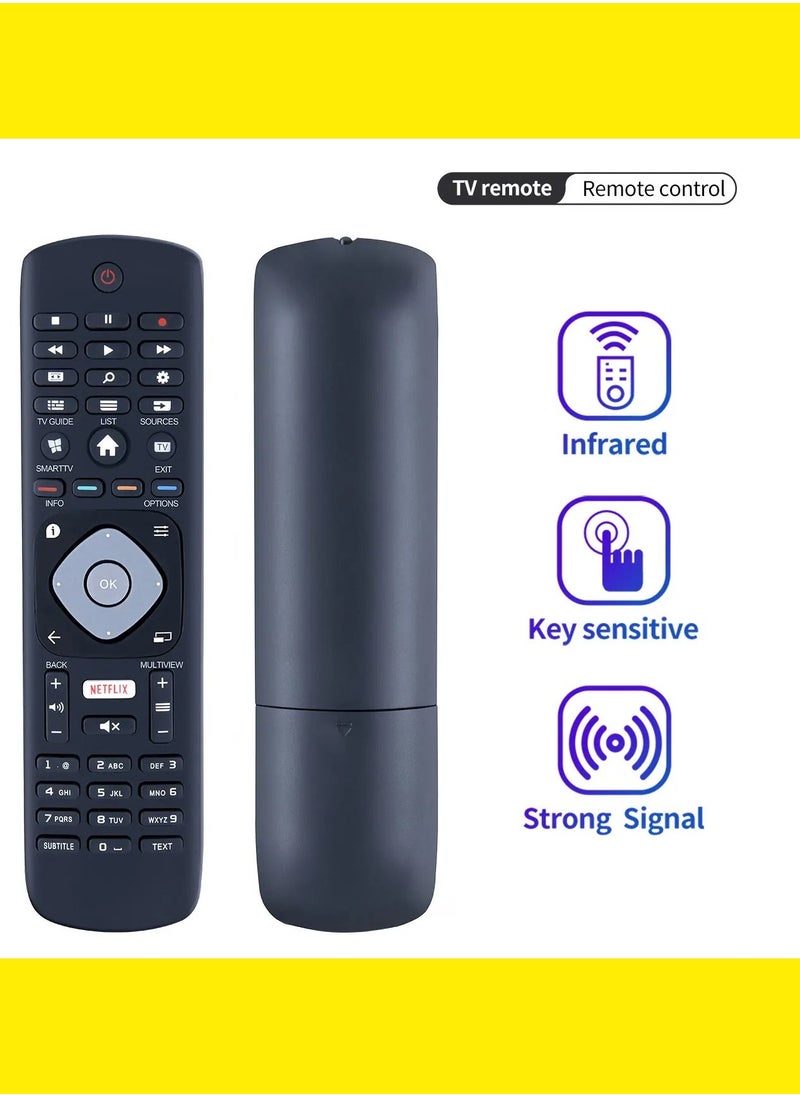 shopi.ae - Universal Remote Control Replacement Parts For Philips HOF16H303GPD24 Smart Netflix 398GR08B TV Accessories Household Controller - Image 1