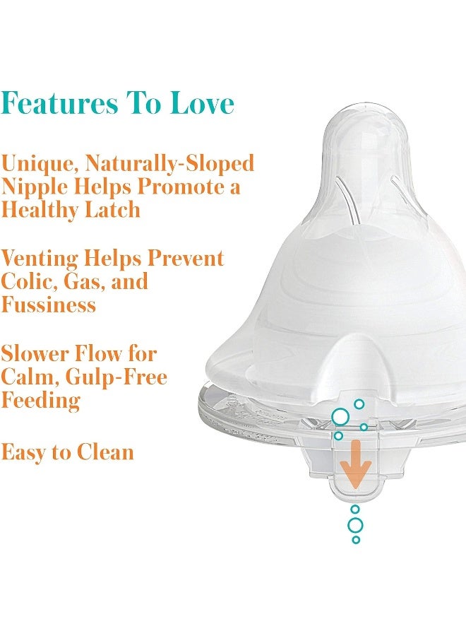 Evenflo Feeding Premium Proflo Venting Balance Plus Wide Neck Baby Bottles - Image 5