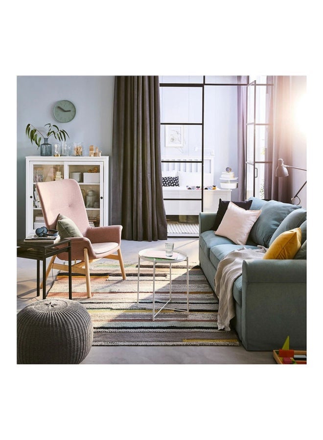 Roman Gifts Round Tray Table White 45x45x53cm - Image 5