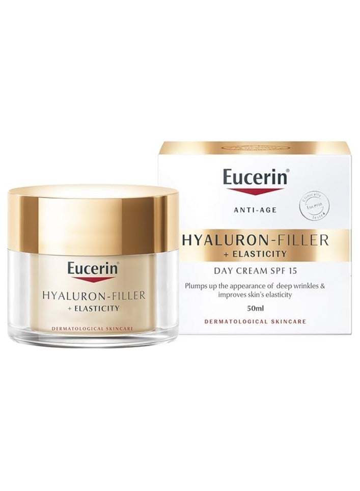 Eucerin Eucerin Hyaluron-Filler + Elasticity Anti-Wrinkle Day Cream, 50ml - Image 2