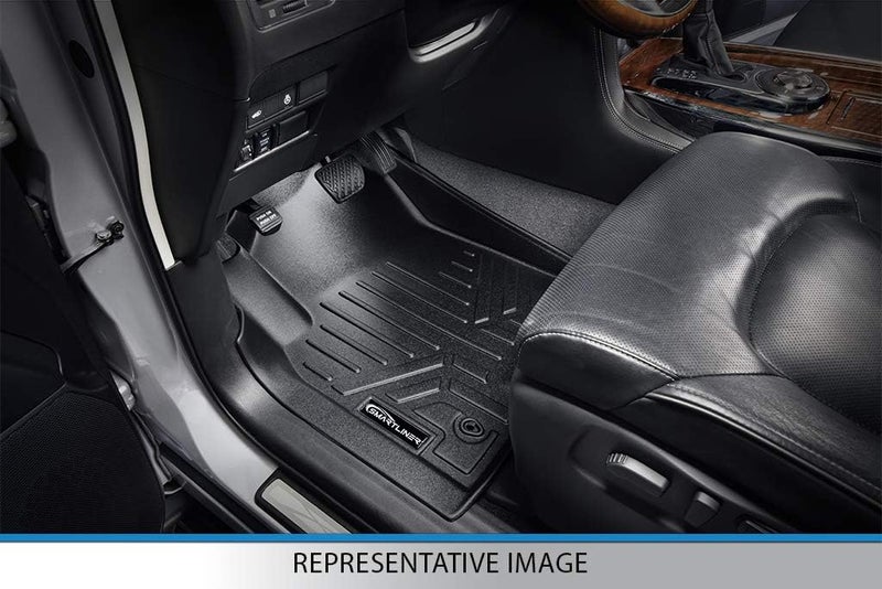 MAX LINER 3 Row Floor Mats Set for 2018-2019 Chevrolet Traverse - Black - Image 2