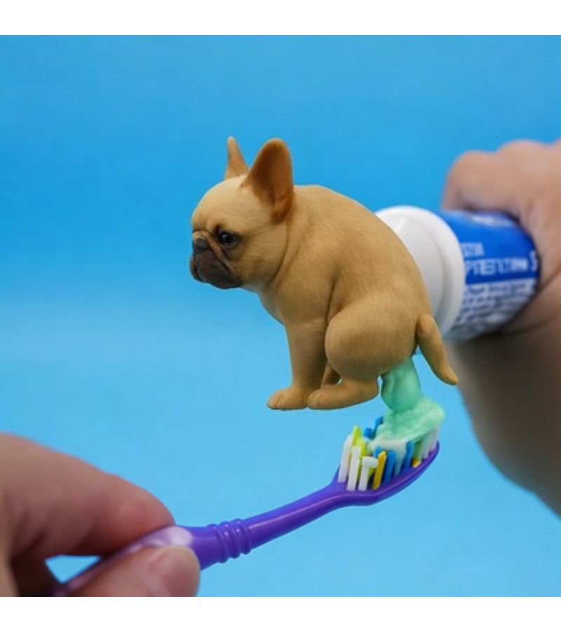 Dog Poop Toothpaste Dispenser Automatic Squeezer Funny Gag Gift for Prank Lovers Creative Bathroom Decor Unique Valentine - Image 2