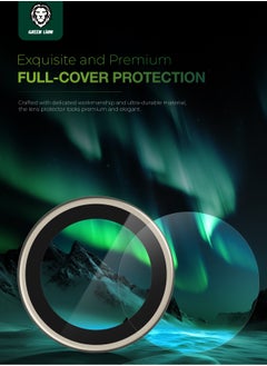 GREEN LION iPhone 16 Pro/Pro Max Classic Camera Lens / Anti Reflective / Anti Fingerprint / Scratch Resistant / 360° Protection / Diamond Hardness / High Definition - Titanium  - Image 3