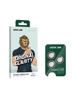 GREEN LION iPhone 16 Pro/Pro Max Classic Camera Lens / Anti Reflective / Anti Fingerprint / Scratch Resistant / 360° Protection / Diamond Hardness / High Definition - Titanium  - Image 5