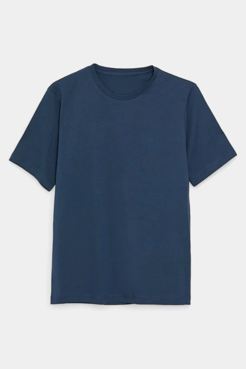 Sardem Black-Beige-White-Indigo Slim Basic 4 Pack Basic 95% Cotton 5% Lycra T-Shirt