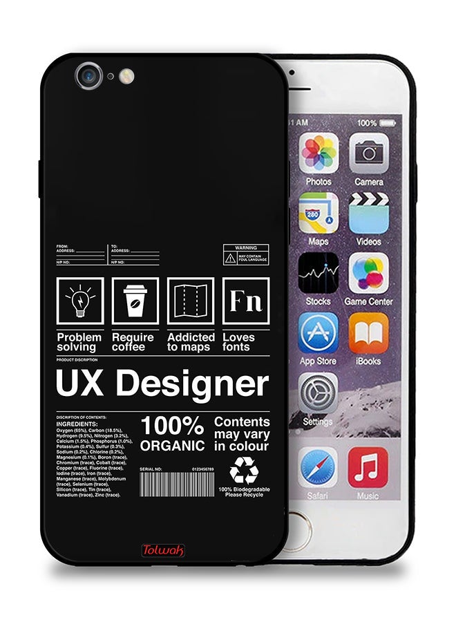 Tolwak Apple iPhone 6/6s Protective Case Ux Designer Sticker - Image 1