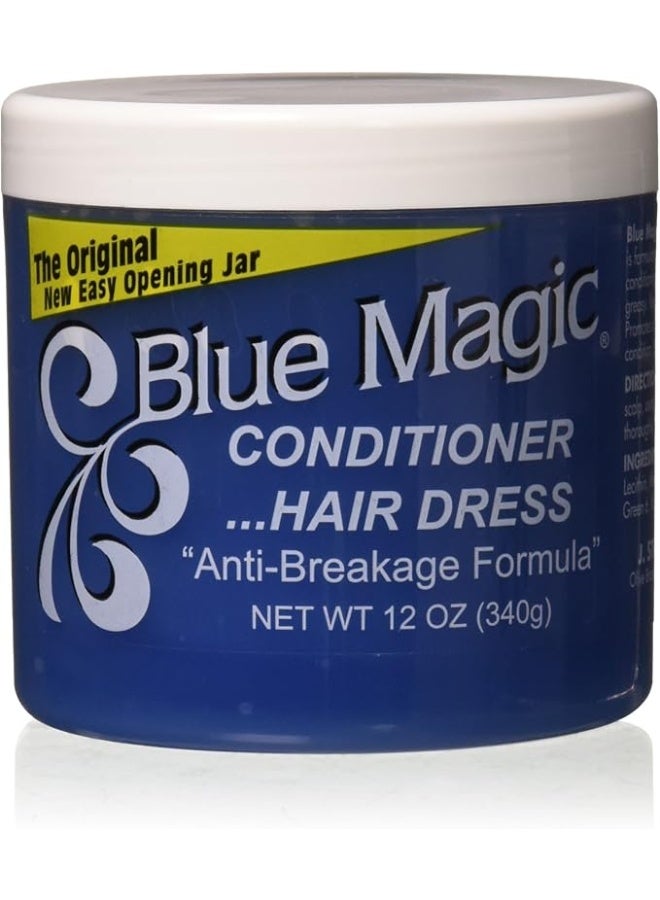 BLUE MAGIC Anti-Breakage Formula Hair Dress Conditioner 340g - Image 1