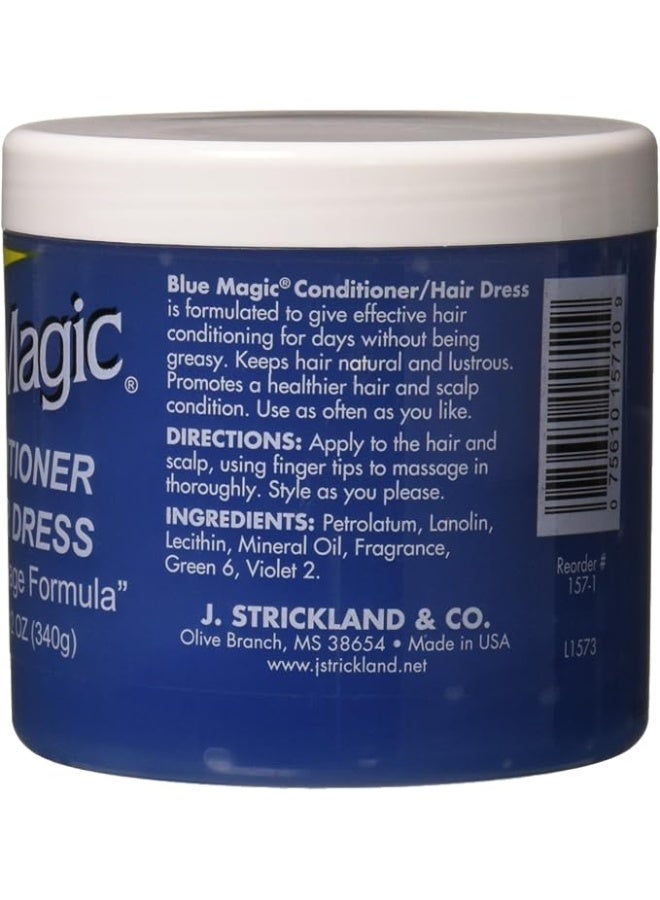BLUE MAGIC Anti-Breakage Formula Hair Dress Conditioner 340g - Image 3