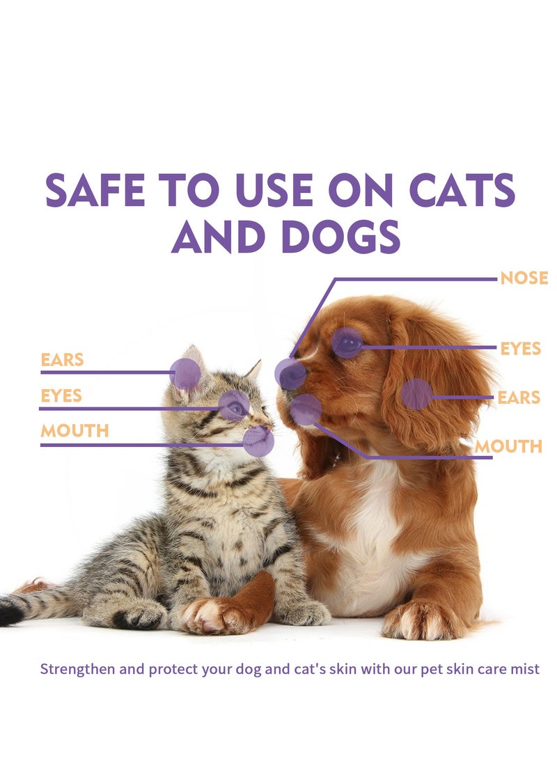 YEGBONG - 60ml Pet Skin Relief Spray to relieve dog and cat skin itching, remove mites, relieve itching, clean and care - Image 1