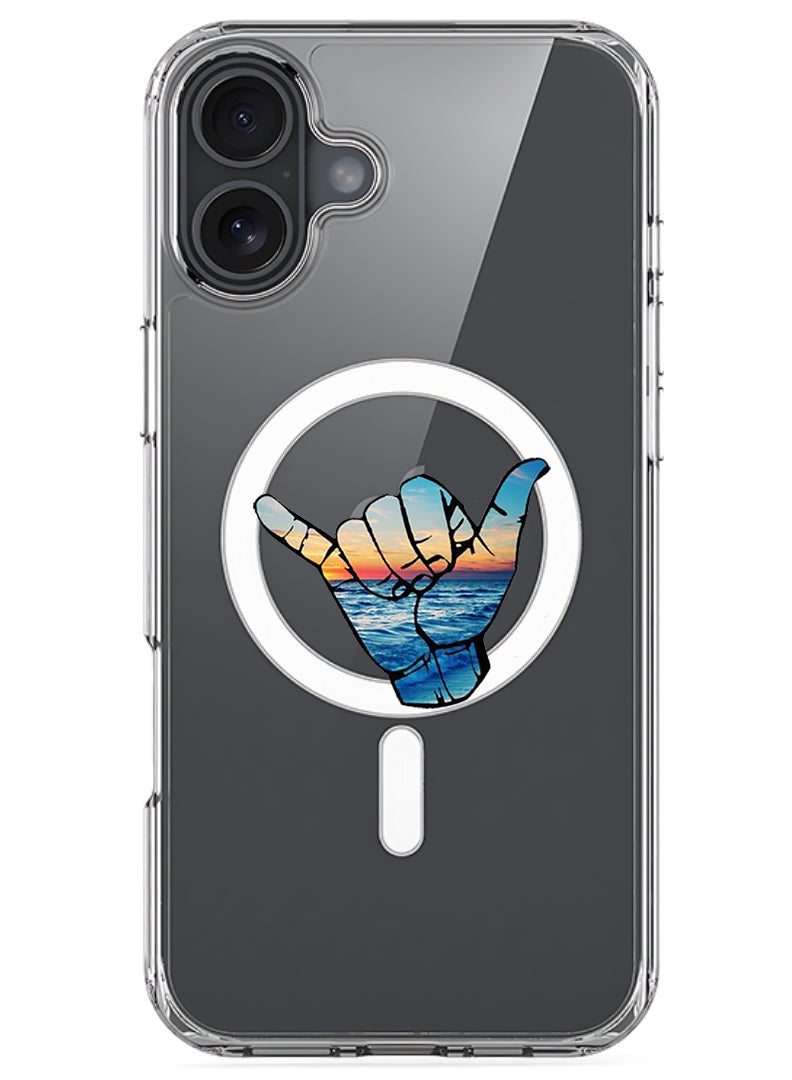 Theodor Magnetic Case for Apple iPhone 17 Compatible with MagSafe Wireless Charging, Shockproof Phone Bumper Cover - Hand - Image 1