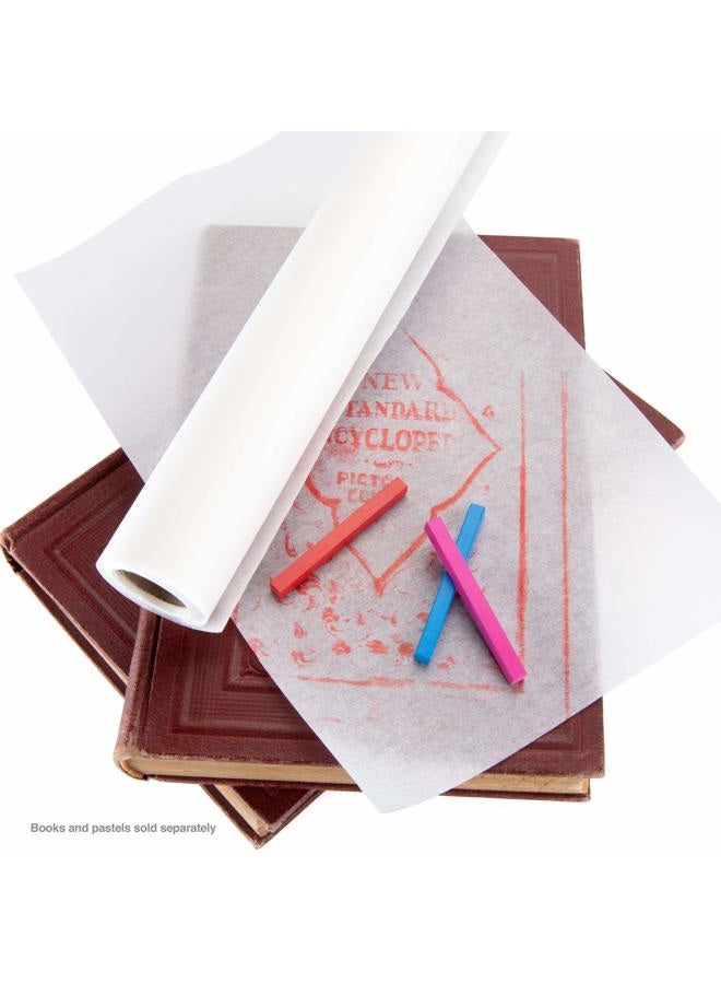 Bee Paper Company White Sketch and Trace Roll, 18-Inch by 20-Yards - Image 5