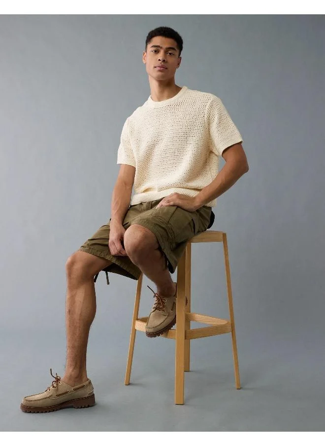 American Eagle AE Open Knit Sweater T-Shirt