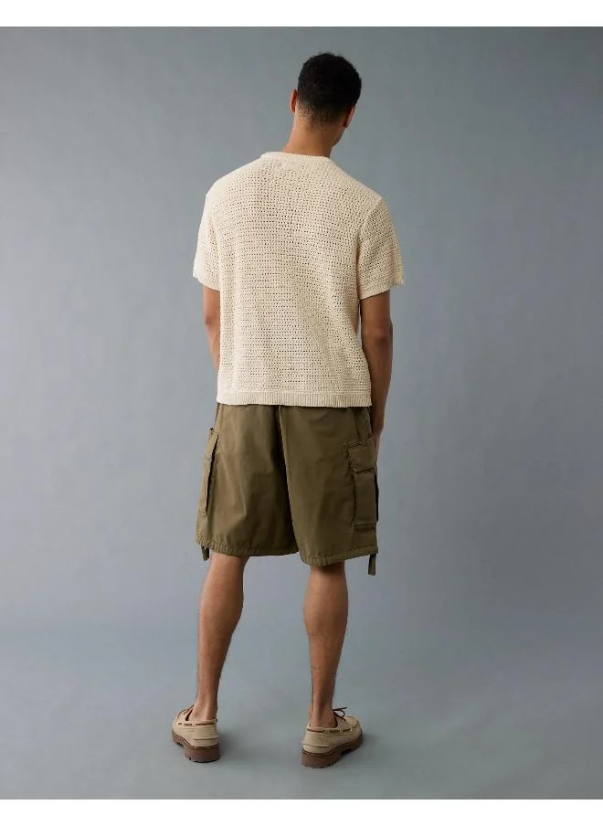 American Eagle AE Open Knit Sweater T-Shirt