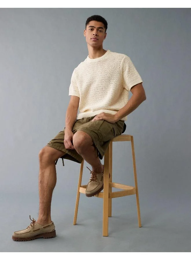American Eagle AE Open Knit Sweater T-Shirt