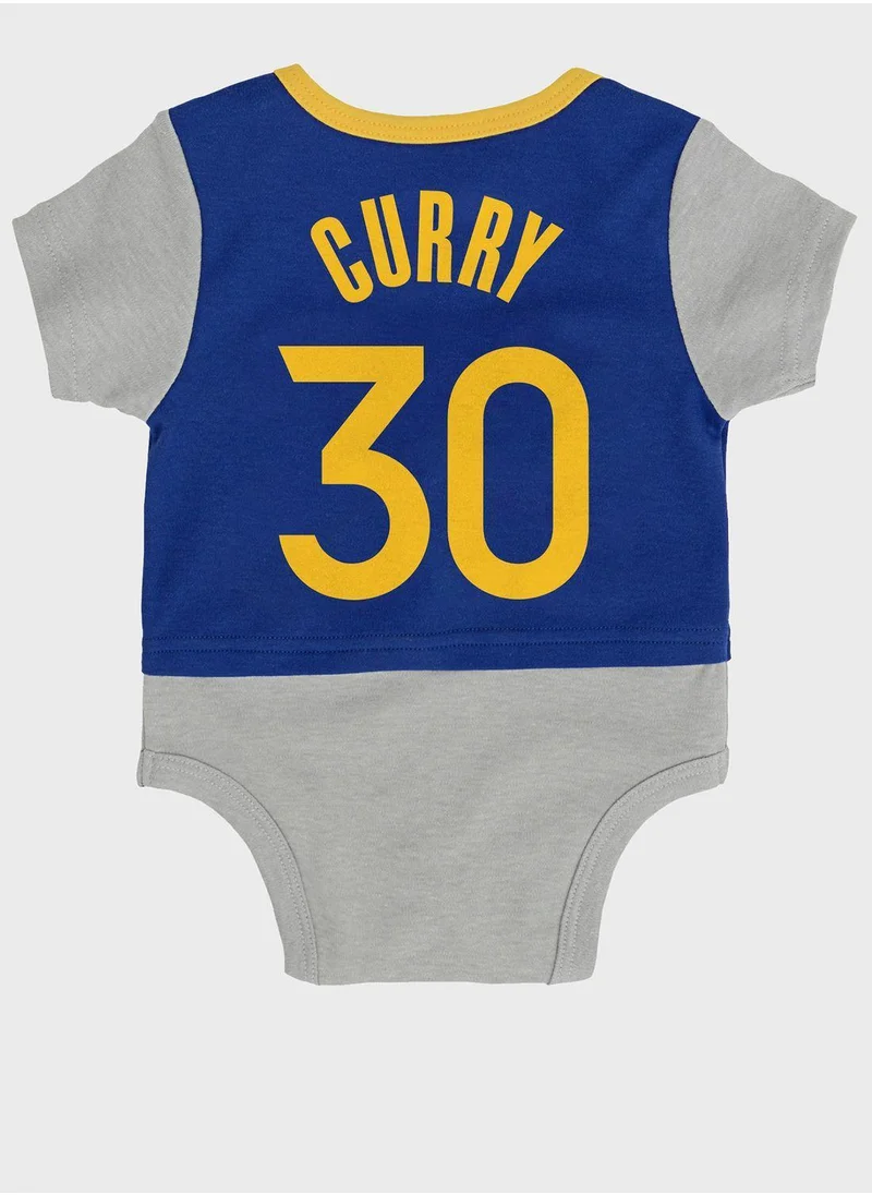 NBA Infant Stephen Curry Golden State Warriors Referee Bodysuit