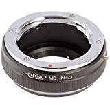 Hersmay Lens Mount Adapter for Minolta MD MC lens to Micro 4/3 M4/3 Adapter for E-PL5 E-P5 E-M5 GF5 GF6 G5 GH4 GH5 GH5S - Image 1