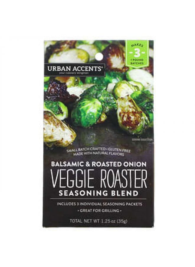URBAN ACCENTS Urban Accents, Veggie Roaster Seasoning Blend, Balsamic & Roasted Onion, 1.25 oz (35 g)  - Image 2