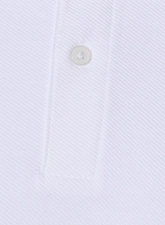 Splash FAV Basic Short Sleeves Textured Polo T-shirt