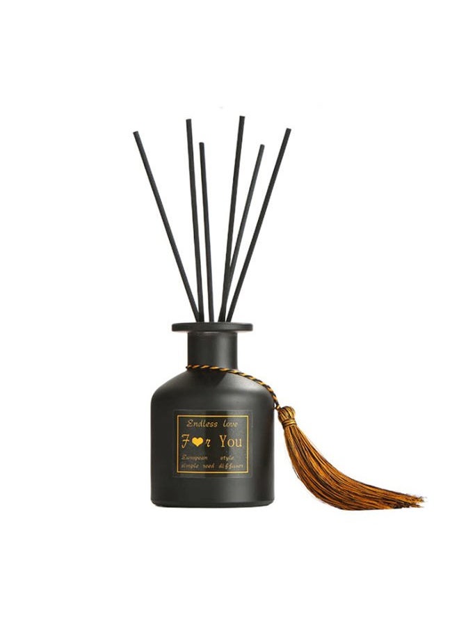 1PCS 150ml/5oz Empty Refillable Glass Diffuser Bottle Exquisite Essential Oils Container for DIY Replacement Aromatherapy Diffuser Sticks Sets Essential Oils Crafts Decor