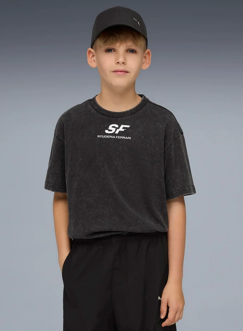 PUMA Youth Ferrari Car Graphic T-Shirt