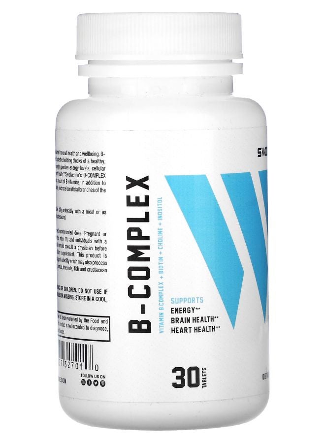 Swolverine B-Complex 30 Tablets - Image 2