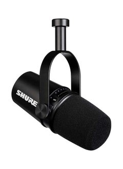 Shure USB Podcast Microphone For Podcasting MV7-K Black  - Image 1