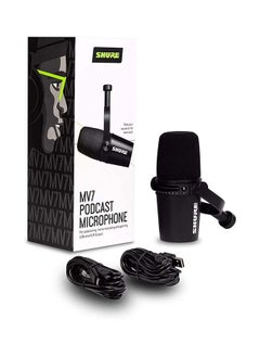 Shure USB Podcast Microphone For Podcasting MV7-K Black  - Image 2