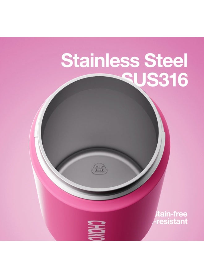 CHAKO LAB Chakolab Kada Thermos Bottle 500ml | SUS 316 Stainless Steel Vacuum Insulated Water Bottle | Leak-Proof Hot & Cold Flask – 8-Hour Temperature Retention - Image 3