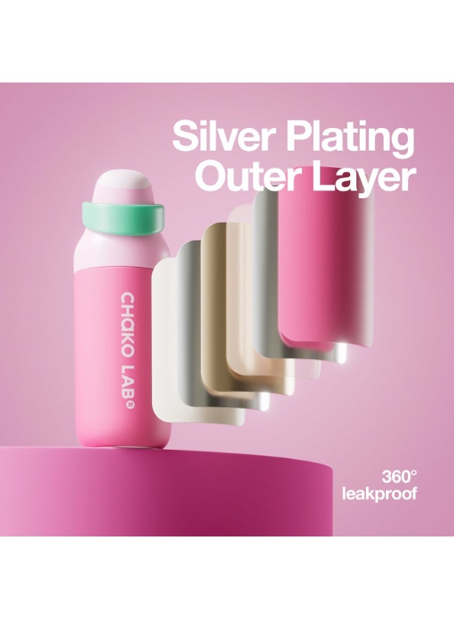 CHAKO LAB Chakolab Kada Thermos Bottle 500ml | SUS 316 Stainless Steel Vacuum Insulated Water Bottle | Leak-Proof Hot & Cold Flask – 8-Hour Temperature Retention - Image 4