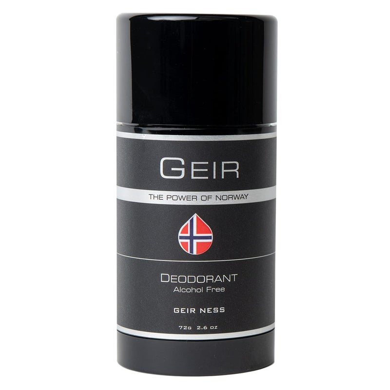 Geir Ness Men Deodorant  Alcohol and Aluminum Free Deodorant  Odor Protection for Sensitive Skin  Light and Long Lasting Cool and Clean Scent
