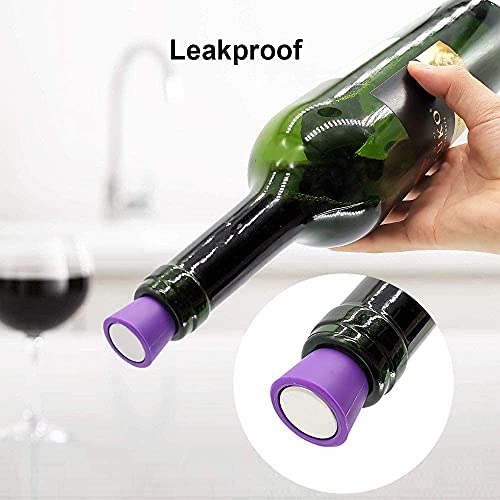 Ramkuwar Bottle Stoppers, Set of 4, Multicolor - Image 4