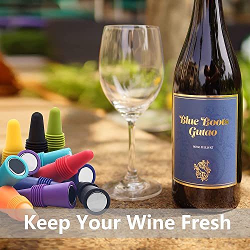Ramkuwar Bottle Stoppers, Set of 4, Multicolor - Image 5
