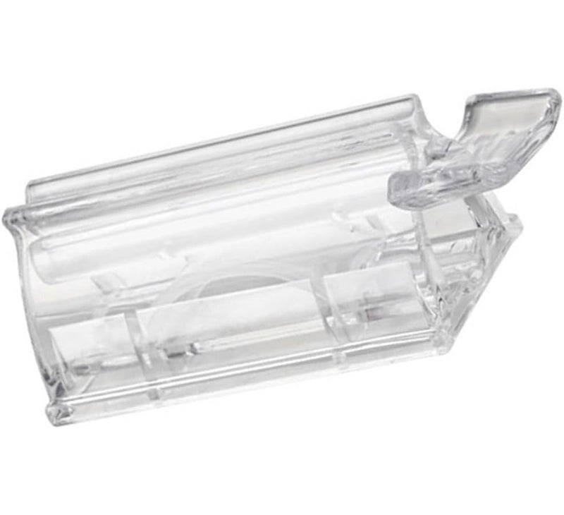 Clear Manual Toothpaste Dispenser Tube Squeezer Efficient Space Saving Bathroom Organizer - Image 1