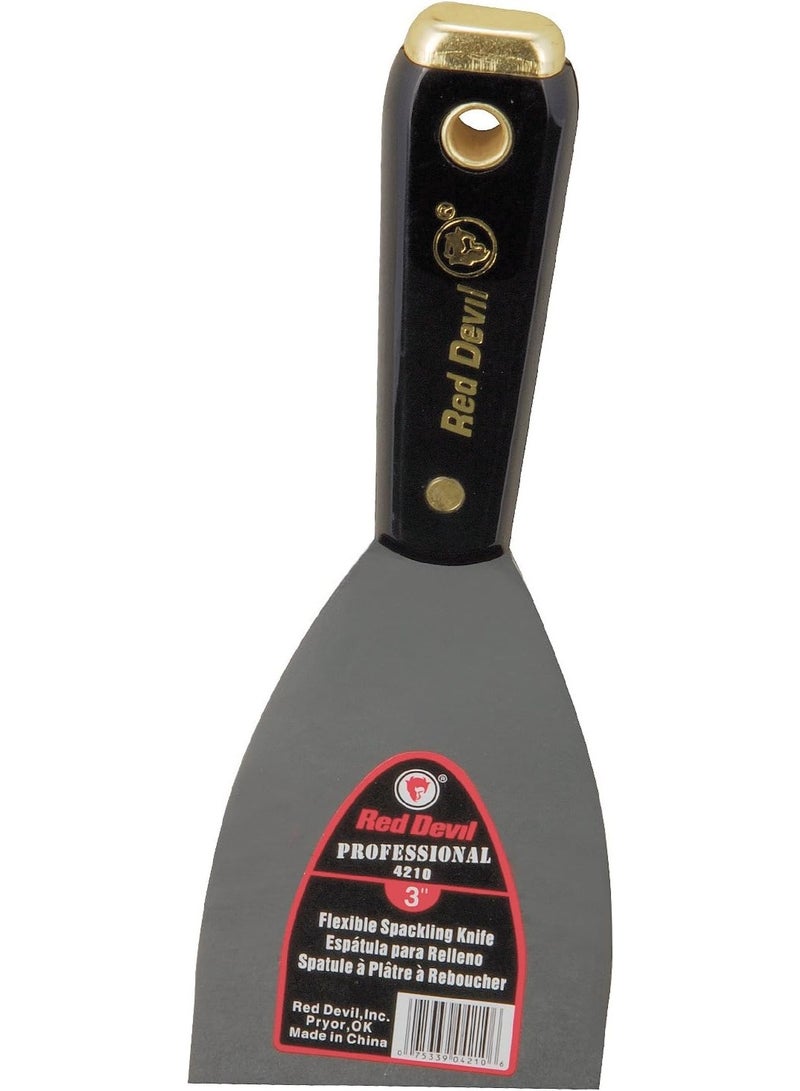 Red Devil 4210 Flex Spackling , 3", Gray 