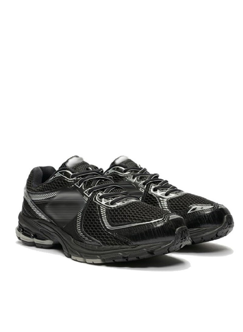 Casual Colorblock Sneakers Black - Image 2