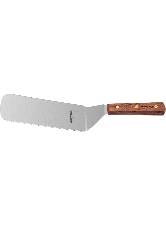Dexter -Russell S8698Piecesp Traditional Cake Turner 8" X 3" Rosewood Handle  - Image 2