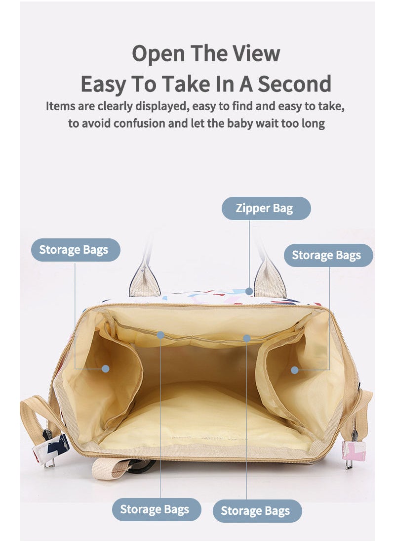 MaBaby - Large Capacity Multi Function Portable Baby Bag - Image 1