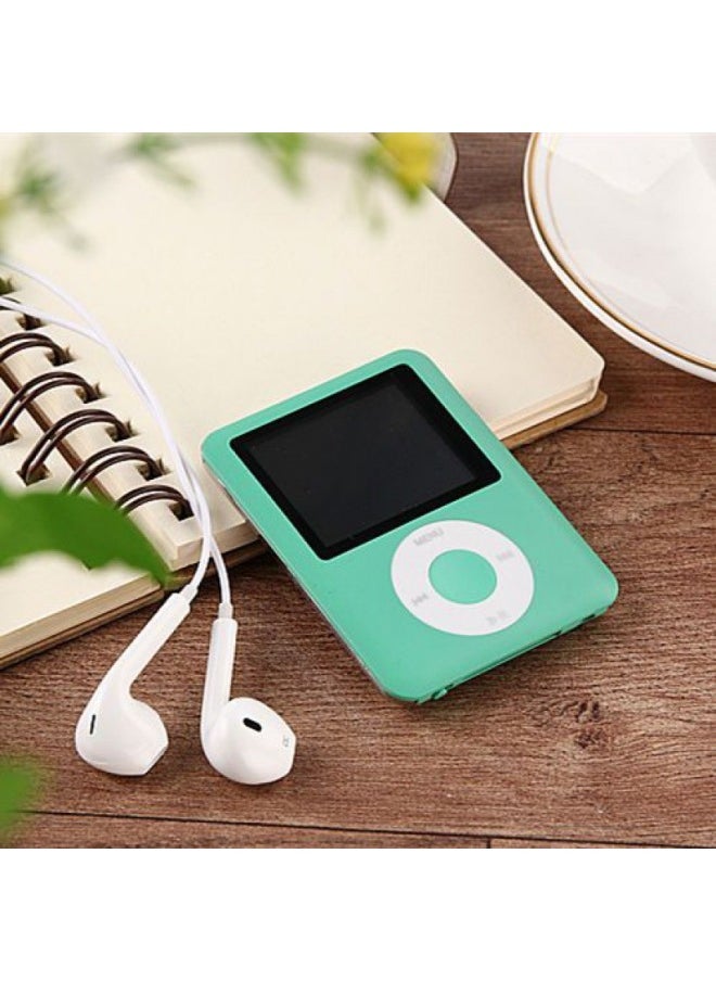 Generic Mp3 音乐播放器OTG超薄可爱迷你随身听有屏MP4 学生跑步运电子书-机身颜色:绿色【带外放】可插卡-内存容量:8G【送12件套】送双种OTG下载器  - Image 1