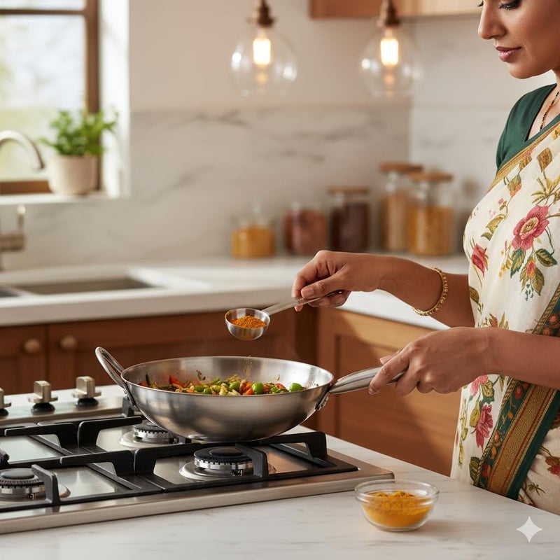 Human Hydro طقم ملاعق قياس من الفولاذ المقاوم للصدأ - 4 قطع | 1/4 ملعقة صغيرة، 1/2 ملعقة صغيرة، 1 ملعقة صغيرة و 1 ملعقة طعام | مقاومة للصدأ، متينة وآمنة في غسالة الصحون | للخبز والطهي - Image 3