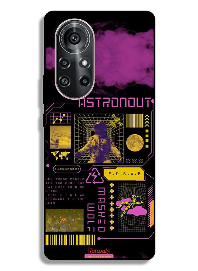 Tolwak Huawei nova 8 Pro 4G Protective Case Cover Astronaut Sticker - Image 2
