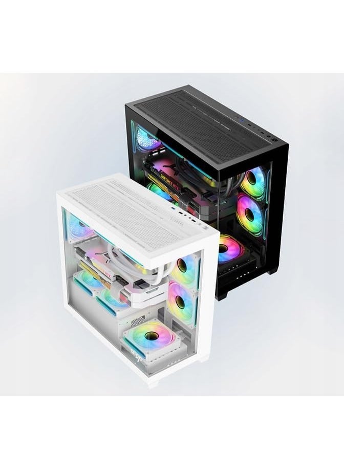 جهاز كمبيوتر مكتبي من نوع أركتيك ليكويد: معالج كور i7 | بطاقة رسومات GTX 1080TI بسعة 11 جيجابايت | ذاكرة وصول عشوائي 32 جيجابايت | قرص صلب SSD بسعة 1 تيرابايت من نوع NVME/SATA | نظام التشغيل ويندوز 11 | يدعم شبكة واي فاي 6 - Image 1