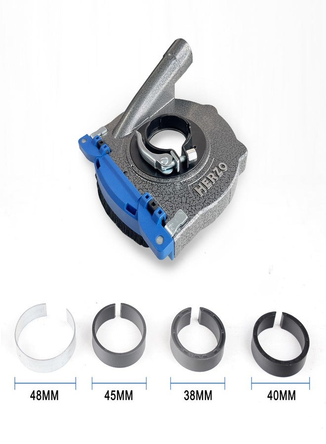 HERZO Aluminum Dust Shroud for Angle Grinder 4.5 inch and 5 Inch, Includes 5Inch Diamond Grinding Cup Wheel - Image 2