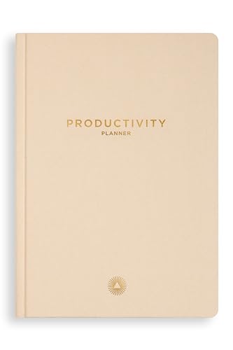 Intelligent Change 3Month Productivity Planner Productivity Tools for TimeManagement and Mindfulness Daily ToDo List A5 Undated Quarterly Planner Beige Beige