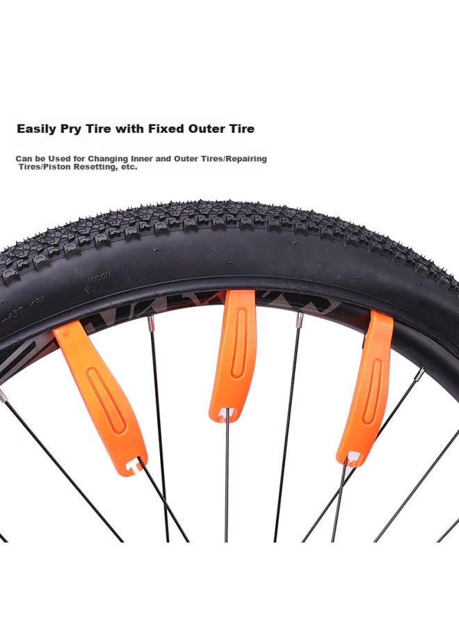 Lebycle Mountain And Road Bicycle Tire Lever, Tire Removal Tool, Electric Bike Tire Repair Lever, Cycling Accessory, High-Strength Nylon Plastic Tire Lever, Tire Removal And Repair Tool - Image 3