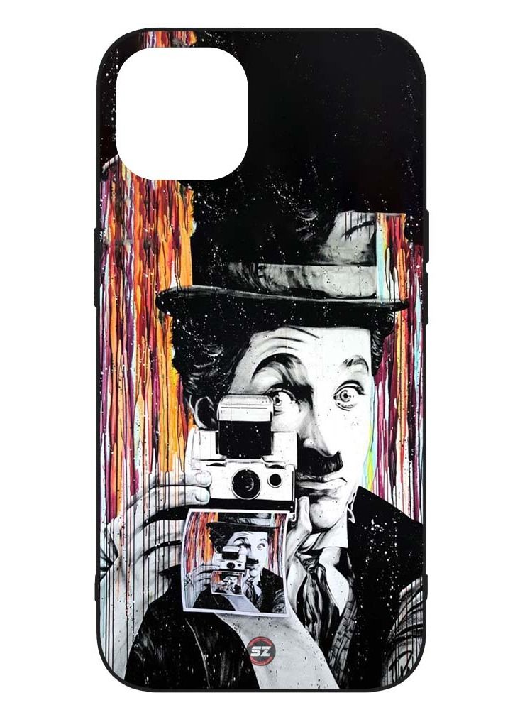 Service Zone Protective Printed Mobile Cover Charlie Chaplin For Apple iPhone 12 Mini - Image 1