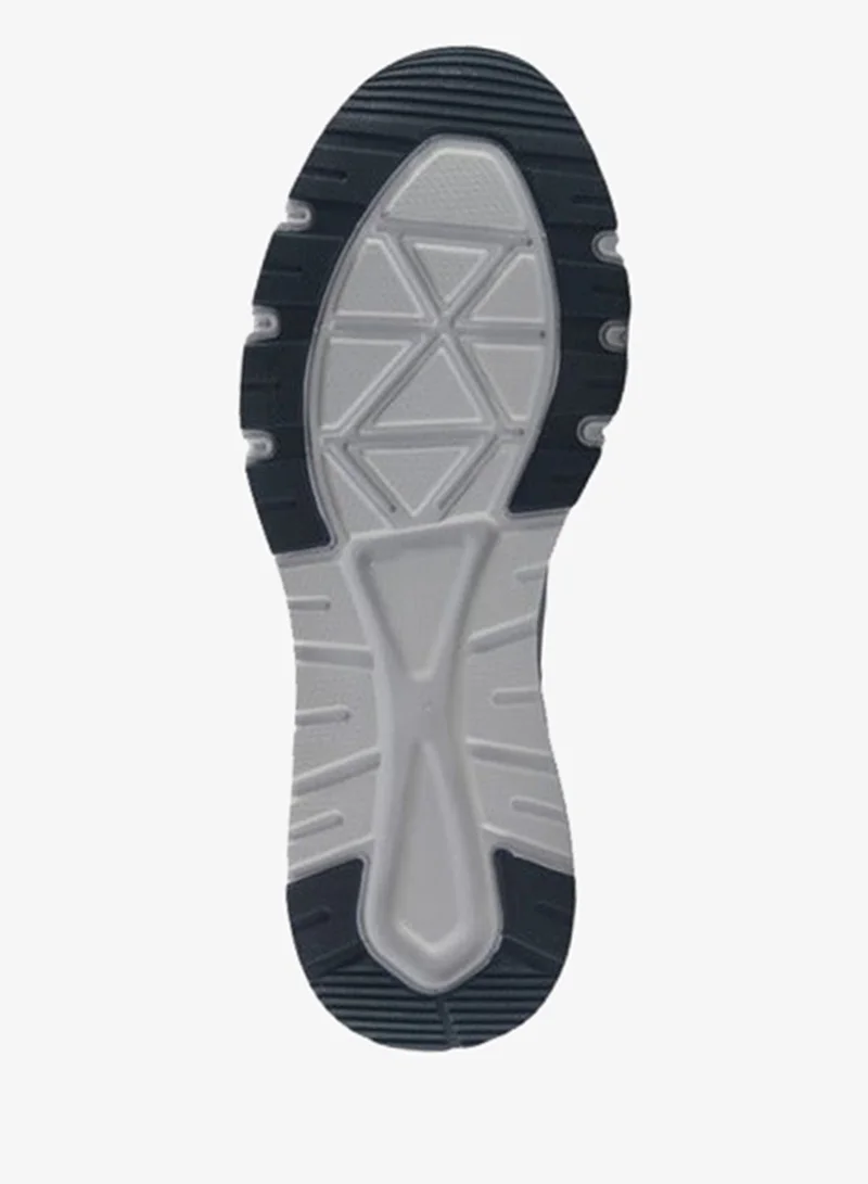 U.S. Polo Assn. Men's Logo Detail Lace-Up Sneakers