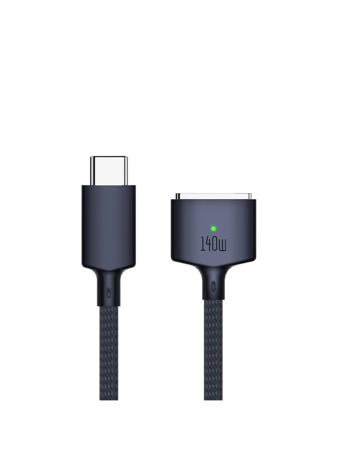 Typec Revolution MAGsafe3 For Apple Compatible Macbook Notebook Pd Fast Charging Line 140W-Color:typec ]  - Image 1
