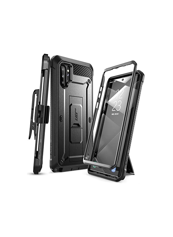 SupCase Unicorn Beetle Pro Series Case Designed for Samsung Galaxy Note 10 Plus/Note 10 Plus 5G, Full-Body Rugged Holster & Kickstand Without Built-in Screen Protector (Black) - Image 2