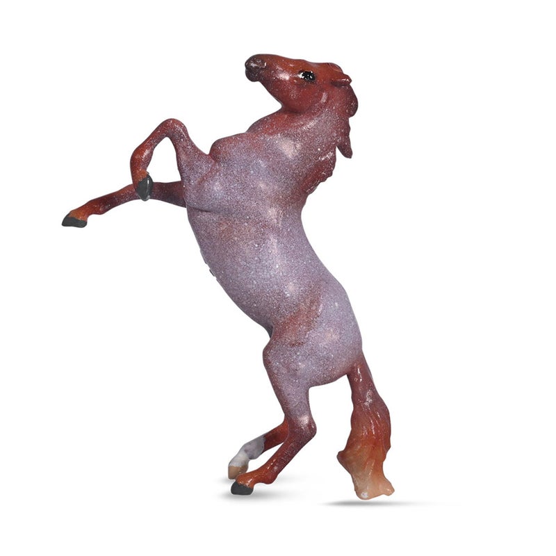 Breyer Mini Whinnies Barn Surprise | 3 Horses | Random Assortment | 1:64 Scale | Horses Measure 2" x 1.5" | Model #B-MW-10054, Reddish Brown - Image 2