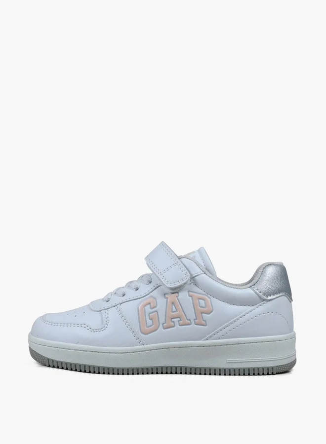 GAP Girls' BOSTON III POP Sneakers with Hook and Loop Closure